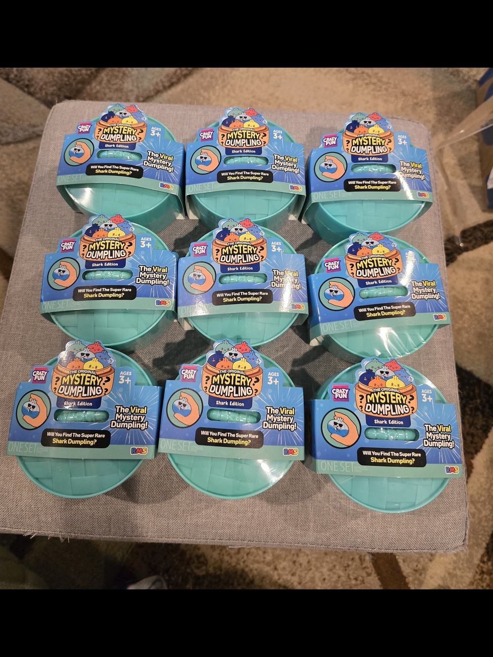 1-Mystery Dumpling Shark Edition, 9 Available, Price Is For 1 Dumpling
